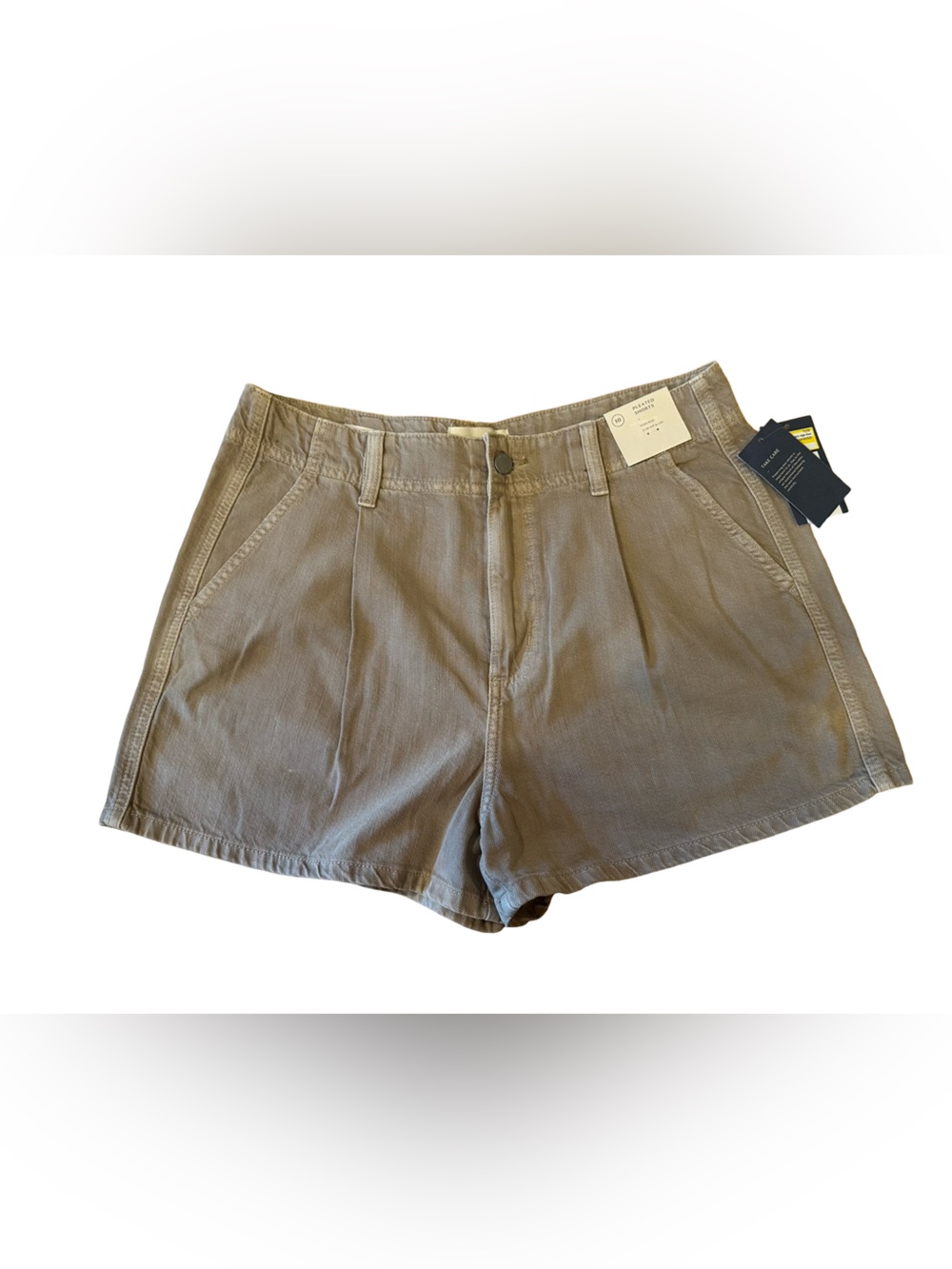 Universal Thread High Rise Pleated Shorts, Size 10
